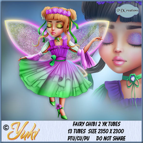 Fairy Chibi 2 YK Tubes