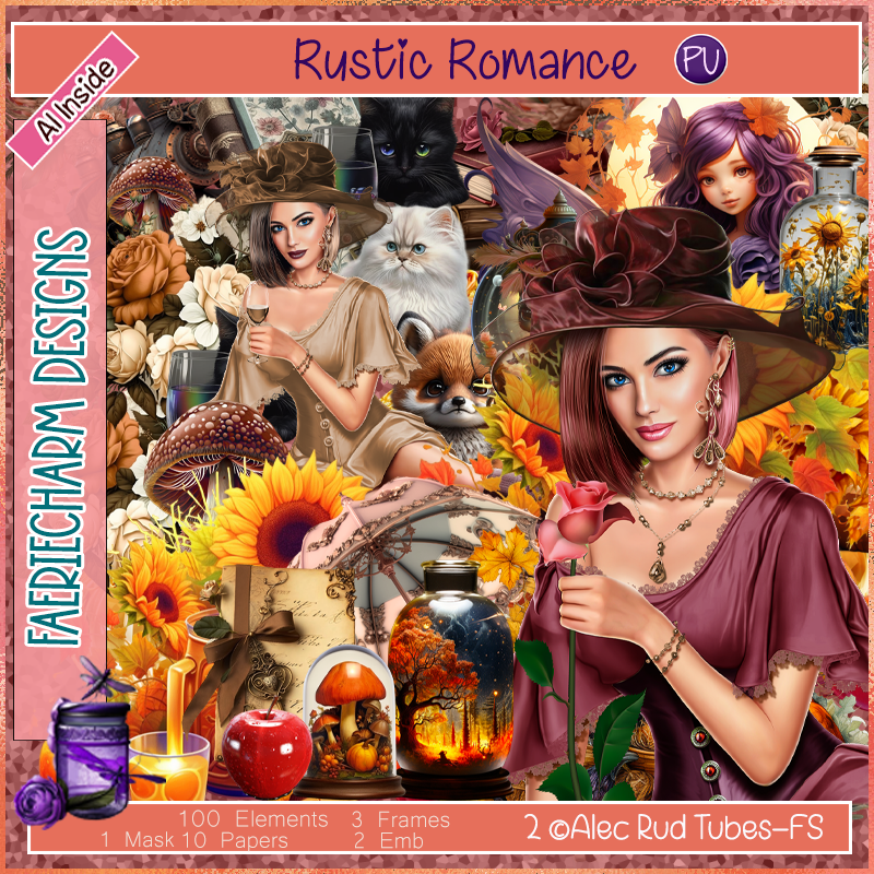 FCD-Rustic Romance kit