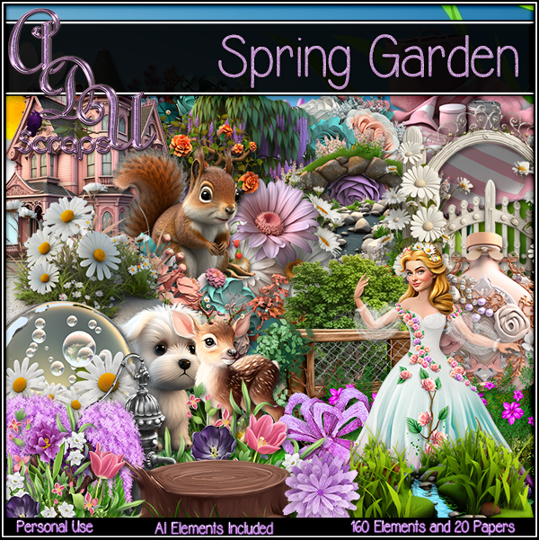 Spring Garden - Click Image to Close