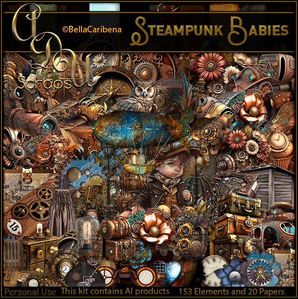 Steampunk Babies - Click Image to Close