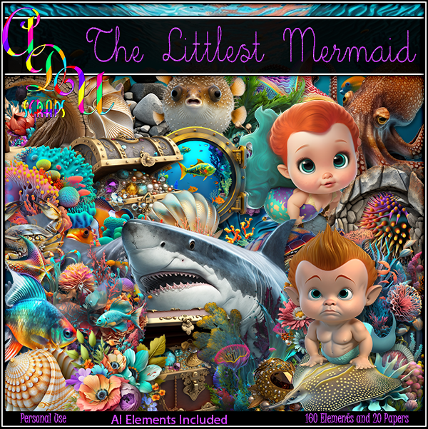 The Littlest Mermaid - Click Image to Close
