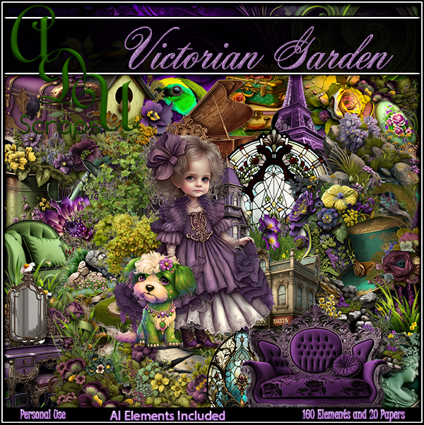 Victorian Garden - Click Image to Close