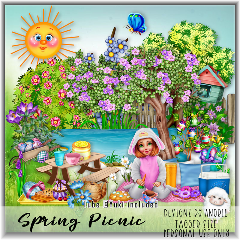 Spring Picnic - Click Image to Close