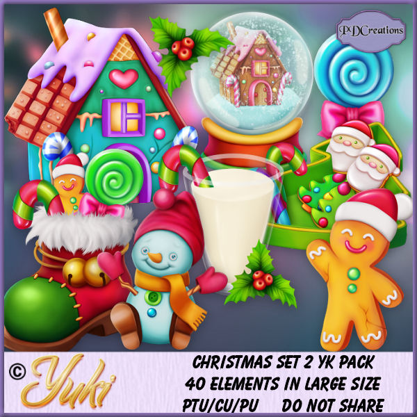 Christmas Set 2 YK Pack - Click Image to Close