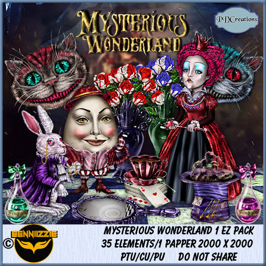 Mysterious Wonderland 1 EZ Pack - Click Image to Close