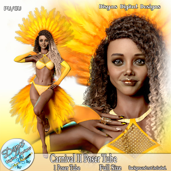 CARNIVAL II POSER TUBE CU - FS by Disyas - Click Image to Close