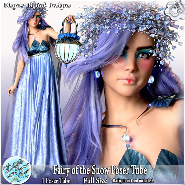 FAIRY OF THE SNOW POSER TUBE CU - FS by Disyas