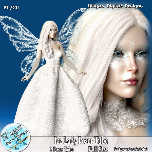 ICE LADY POSER TUBE PACK CU - Click Image to Close