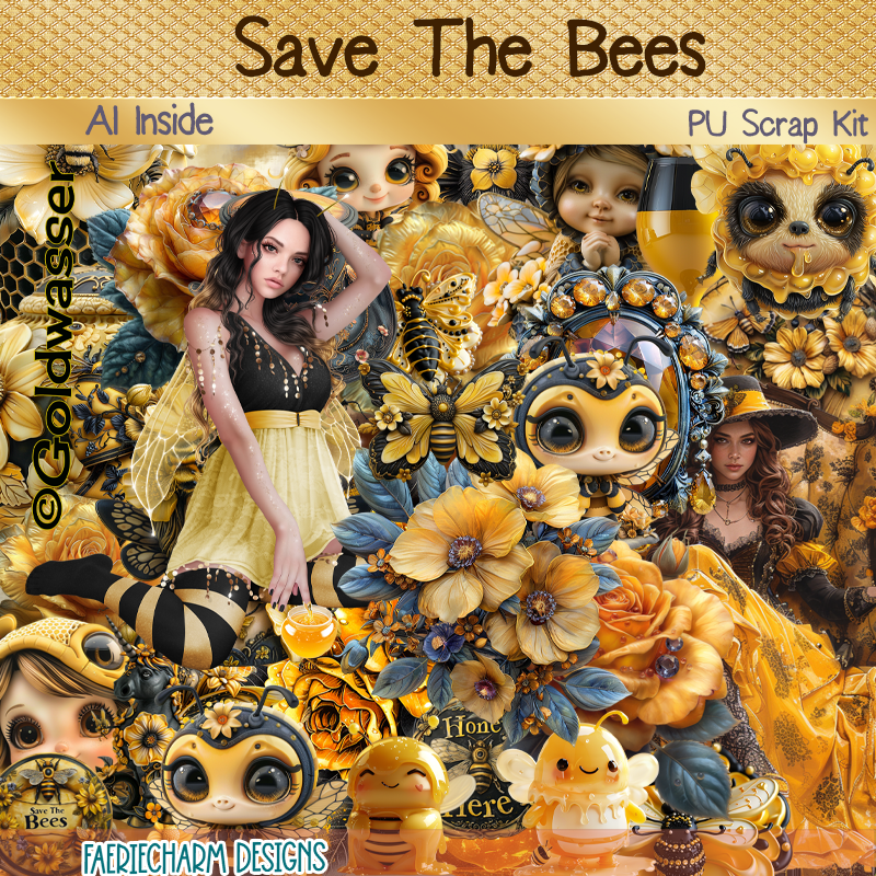 FCD-SaveTheBees-PUkit - Click Image to Close
