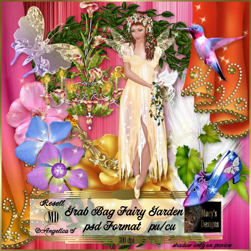 Grab Bag Garden Fairy - Click Image to Close