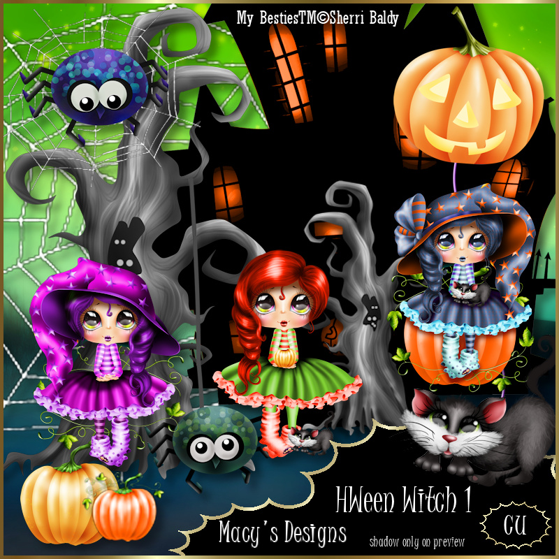 HWeen Witch 1 - Click Image to Close