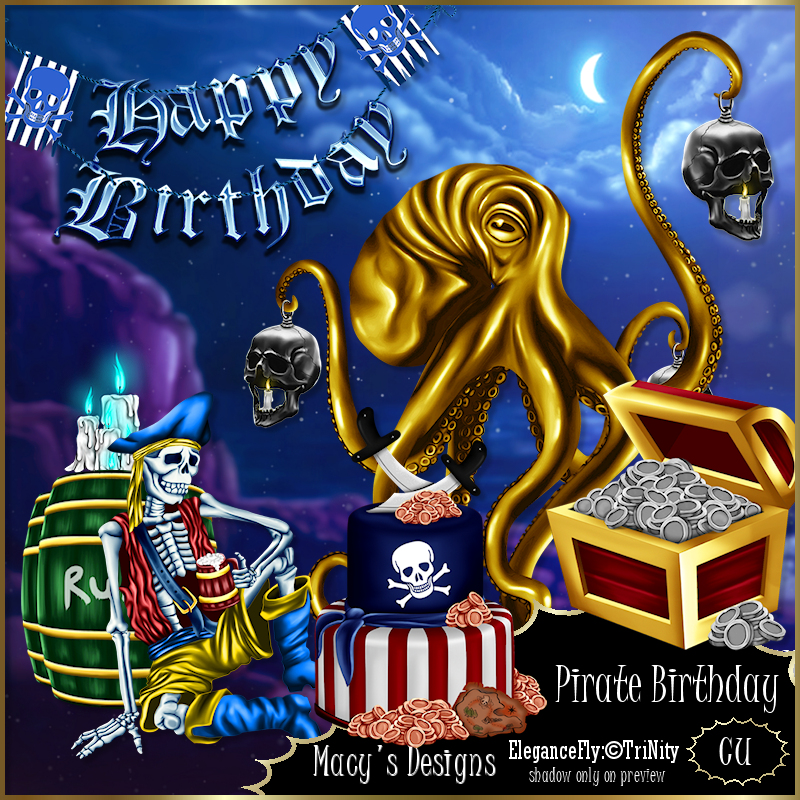 Pirate Birthday - Click Image to Close