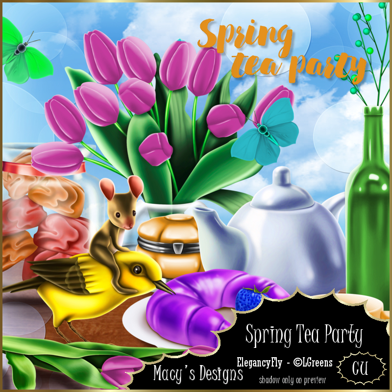 Spring Tea Party - Click Image to Close