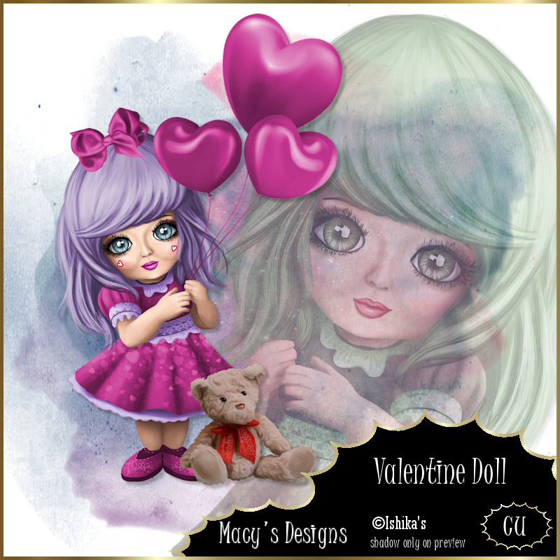 Valentine Doll - Click Image to Close