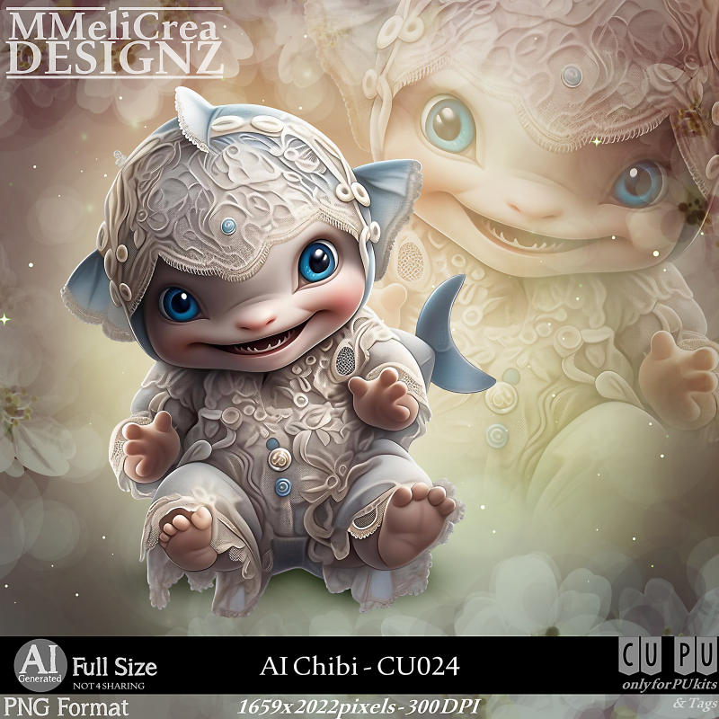 AI - CHIBI CU024 (CU4PU/PNG) [MMeliCrea Designz] - $1.00 : RAW, Render ...