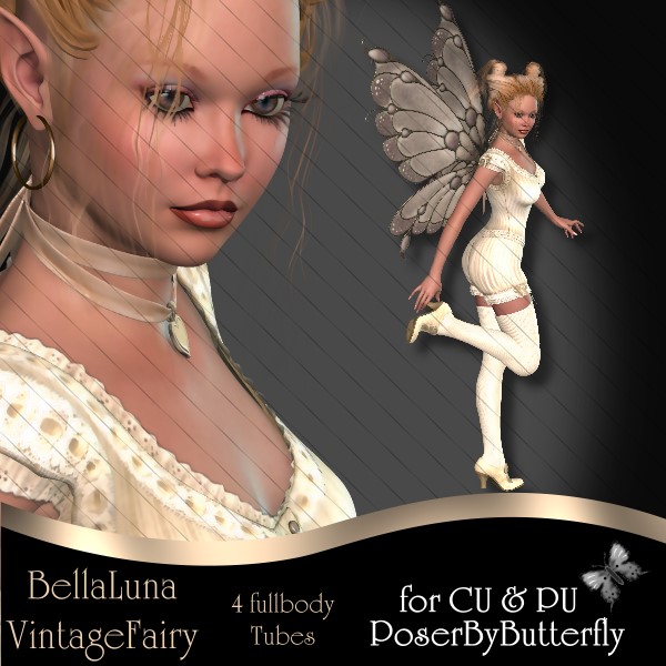 BellaLuna Vintage Fairy - Click Image to Close