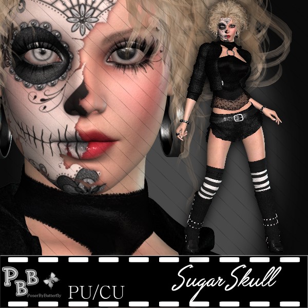 Sugar Skull PU/CU - Click Image to Close