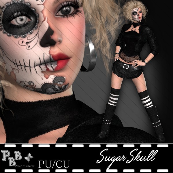 Sugar Skull PU/CU - Click Image to Close