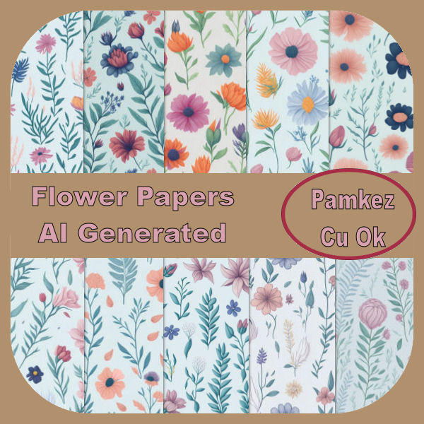 AI Flower Paper Pack