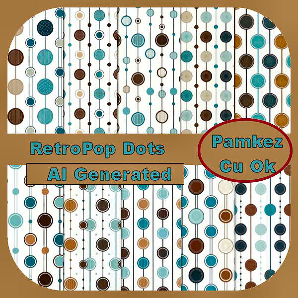 AI RetroPop Dots Papers