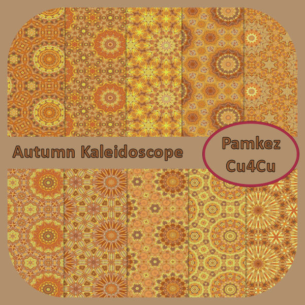 Autumn Kaleidoscope Patterns - Click Image to Close