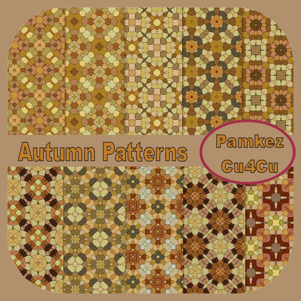 Autumn Patterned Papers