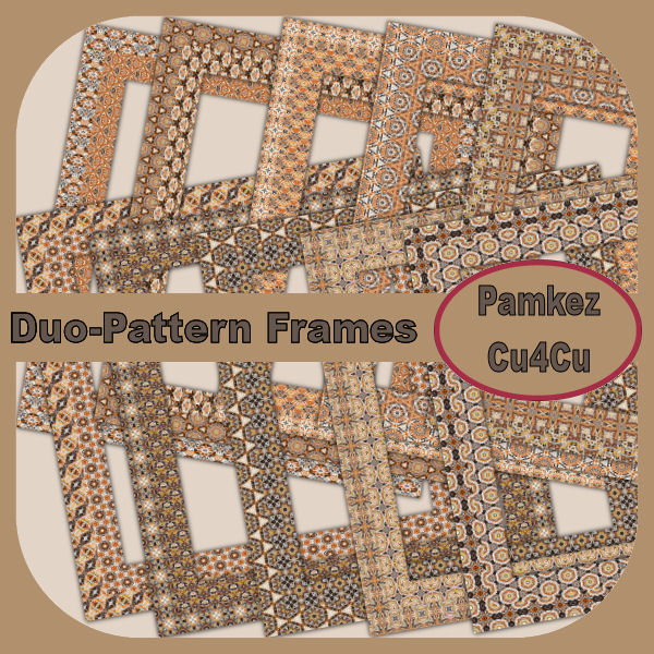 Duo Patterned Frames