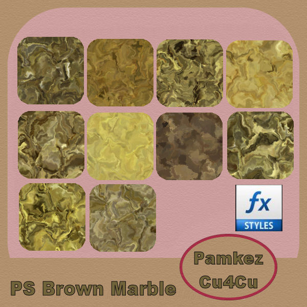 PS Brown Marble Styles