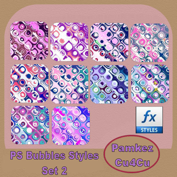 PS Bubbles Styles Set 2