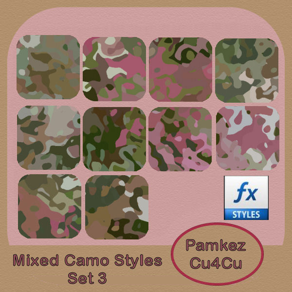 PS Mixed Camo Styles Set 3