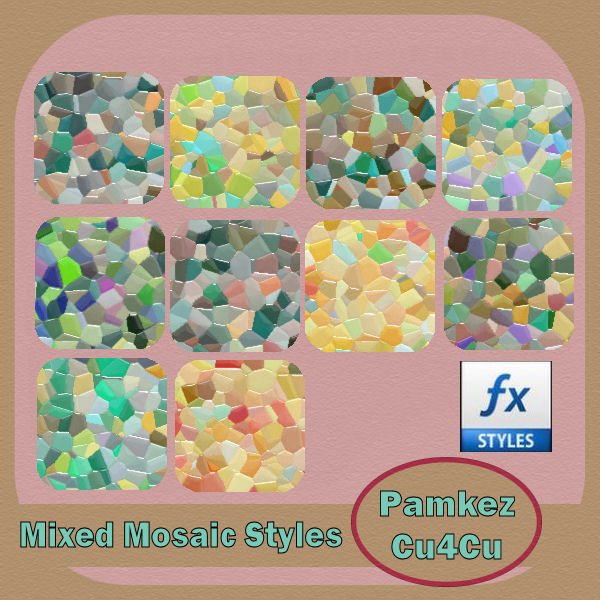 PS Mixed Mosaic Styles