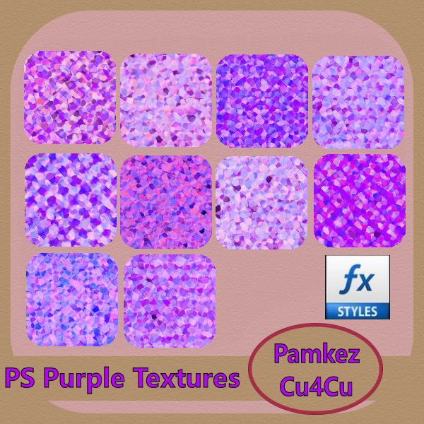 PS Purple Textures Styles