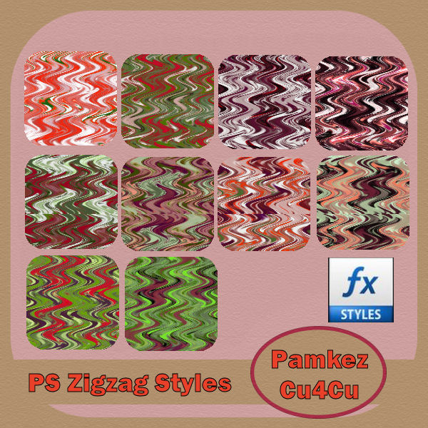 PS ZigZag Effect Styles