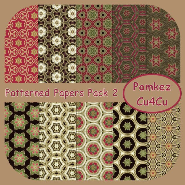 Patterned Papers Set 2