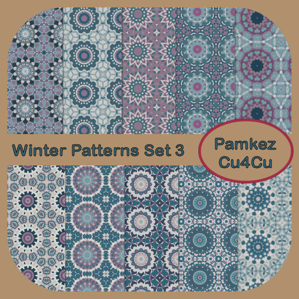 Winter Patterns Set 3
