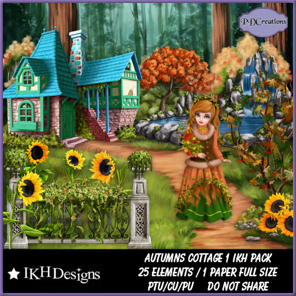 (image for) Autumns Cottage 1 IKH Pack