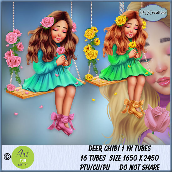 (image for) Chibi On Swing 1 YK Tubes