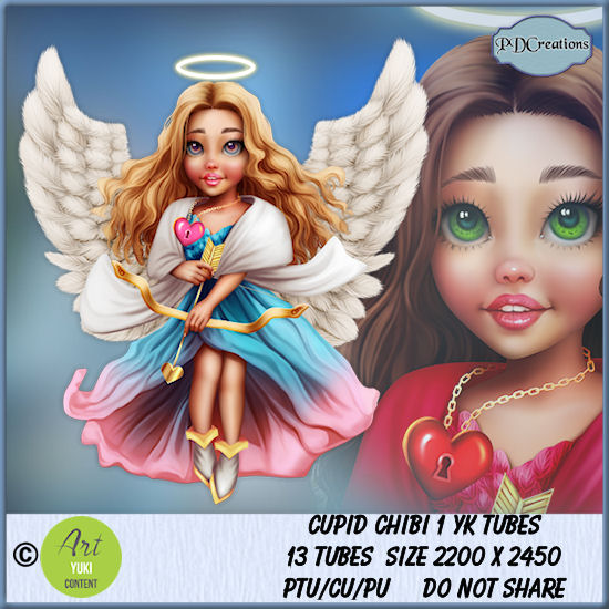 (image for) Cupid Chibi 1 YK Tubes