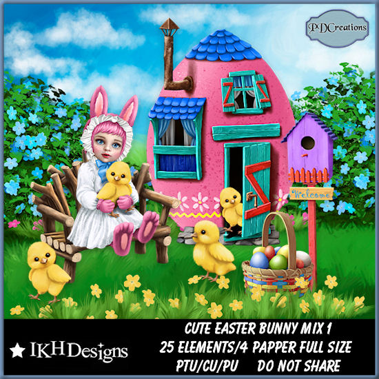 (image for) Cute Easter Bunny Mix 1