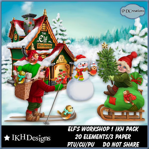 (image for) Elfs Workshop 1 IKH Pack