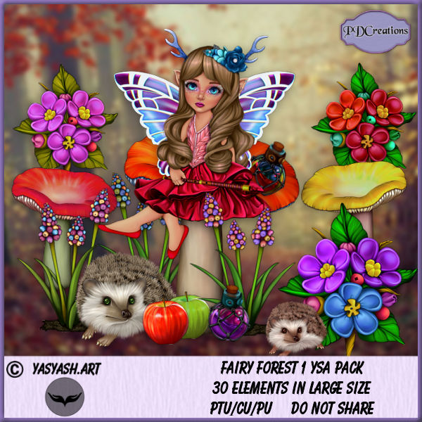 (image for) Fairy Forest 1 YSA Pack