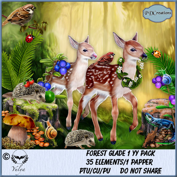 (image for) Forest Glade 1 YY Pack