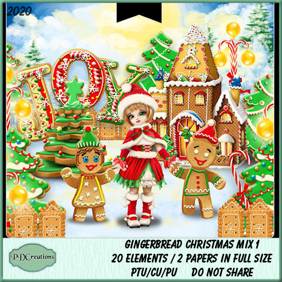 (image for) Gingerbread Christmas Mix 1
