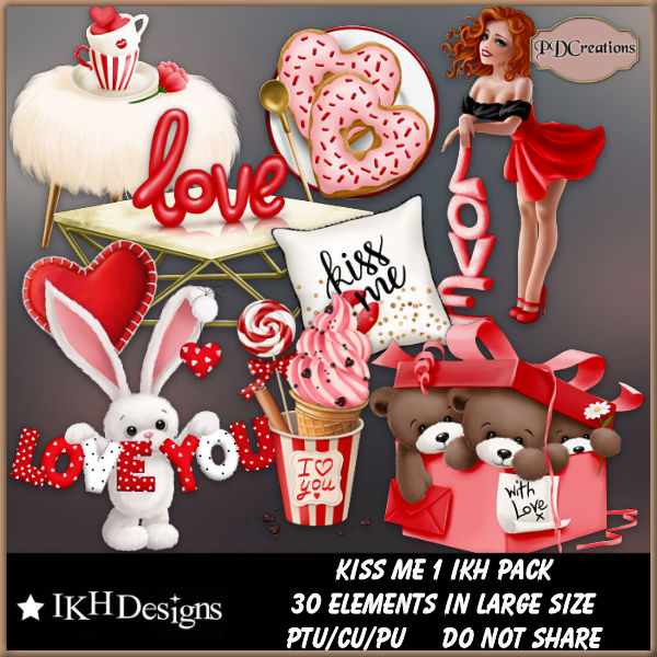 (image for) Kiss Me 1 IKH Pack
