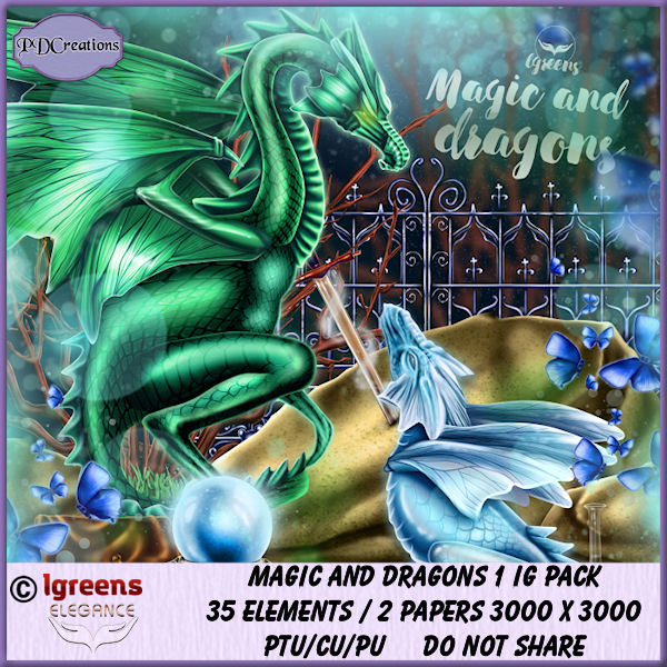 (image for) Magic And Dragons 1 IG Pack