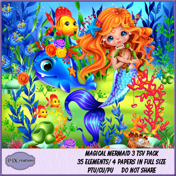 (image for) Magical Mermaid 3 TSV Pack