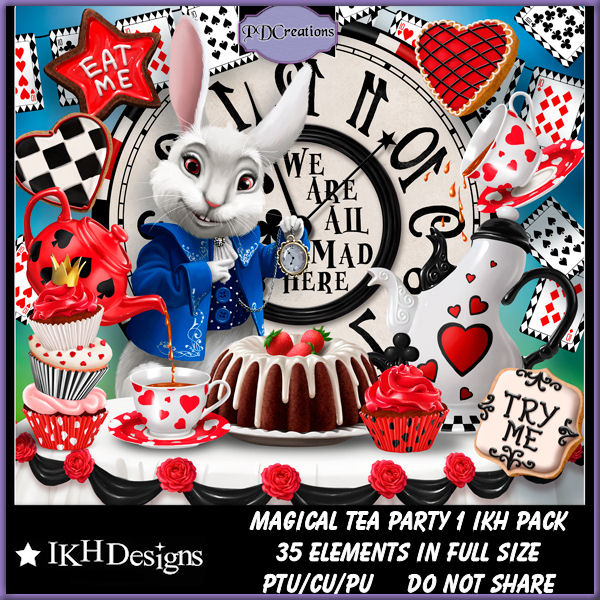 (image for) Magical Tea Party 1 IKH Pack