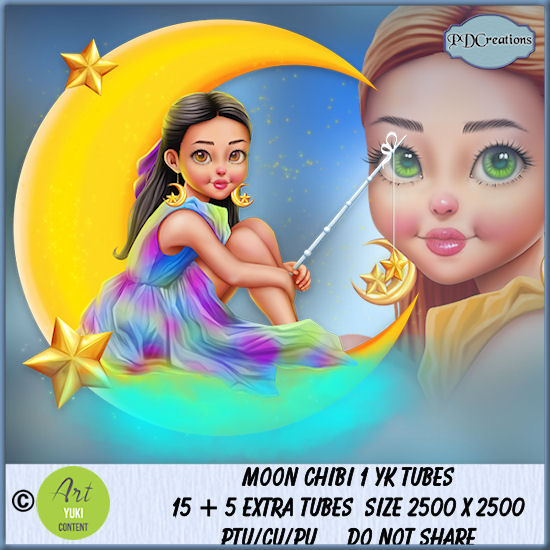 (image for) Moon Chibi 1 YK Tubes