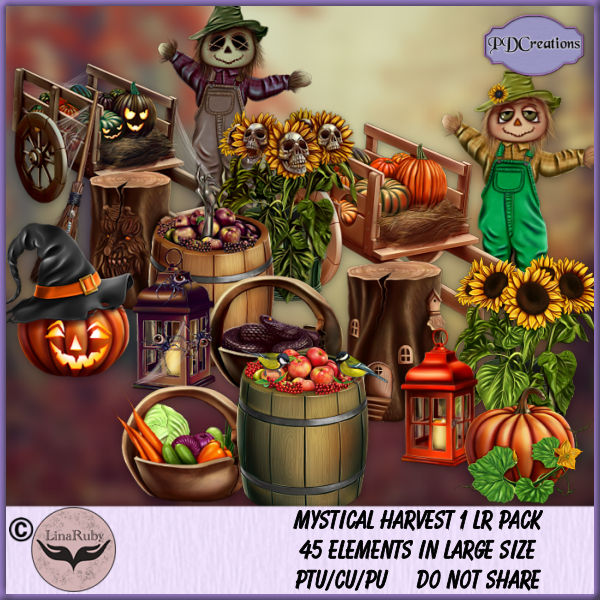 (image for) Mystical Harvest 1 LR Pack