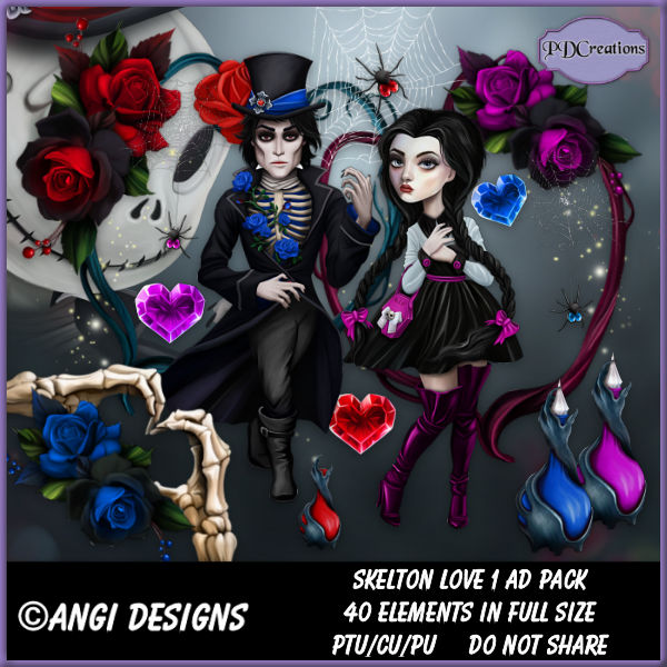 (image for) Skelton Love 1 AD Pack